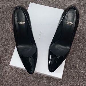 Versace medusa heels